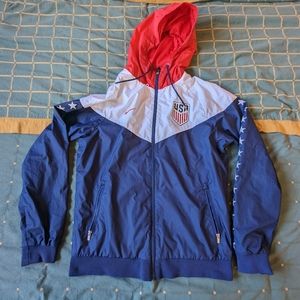 Nike Team America Soccer Windbreaker - Medium